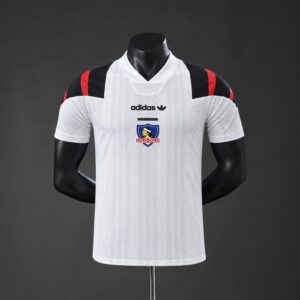 **Colo Colo 2627 EQT White Player Version Retro Jersey – Replica Football Soccer