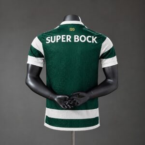 Sporting CP 26_27 Home Player Version Jersey – Replica Football Soccer Shirt – S