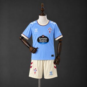 Celta De Vigo 26_27 Home Kids Kit – Replica Football Soccer Kit – Size 16–28