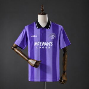 Rangers 94_95 European Third Retro Jersey – Replica Football Soccer Shirt – S–XX