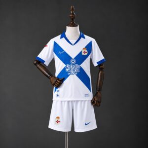 Deportivo La Coruna 26_27 Third Away Kids Kit – Replica Football Soccer Shirt –