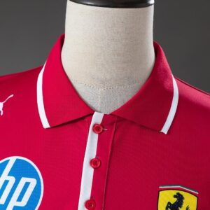 PUMA Scuderia Ferrari F1 2025 Red Polo Shirt – Formula 1 Racing Apparel – S–4XL