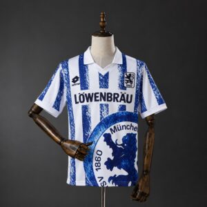 TSV 1860 Munich 94_95 Home Retro Jersey – Replica Football Soccer Shirt – S–XXL