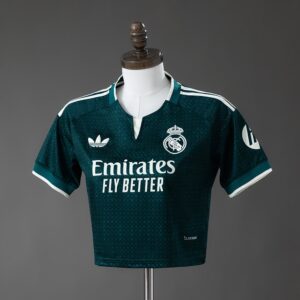 Real Madrid 26_27 Away Women's Crop Jersey – Replica Football Soccer Shirt – S–X