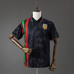 Euskal Herria 90s Retro Black Jersey – Replica Football Soccer Shirt – S–XXL