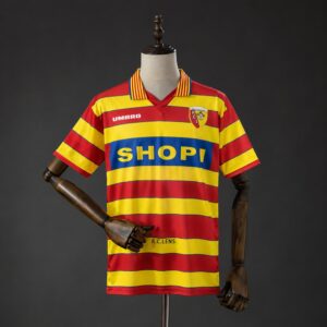 RC Lens 96_97 Home Retro Jersey – Replica Football Soccer Shirt – S–XXL