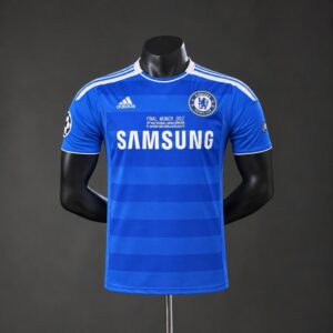 Retro Chelsea 11_12 Home Champions League Player Version Jersey – Replica Footba